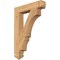 Ekena Millwork Balboa Arts & Crafts Smooth Bracket, Western Red Cedar, 3 1/2"W x 20"D x 28"H BKT04X20X28BOA03SWR - alternate 1